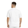 Bluza kucharska biała na zatrzaski krótki rękaw lamówka czarna roz.3XL